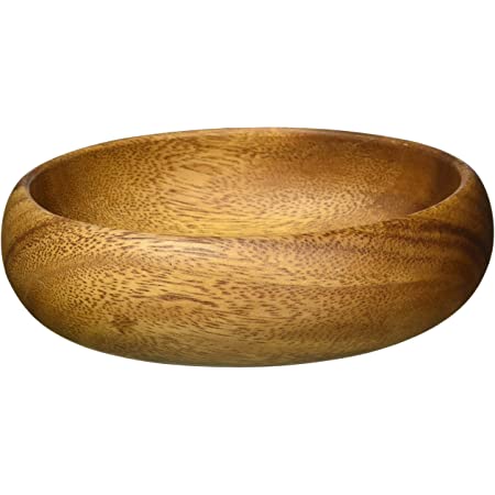 エメリー商会 木製食器 お椀 マルチボウル アカシア 約長さ14.5×幅14.5×高さ2.5cm ハンドメイド 木目調 自然素材 食卓を優しい雰囲気に SW-E055