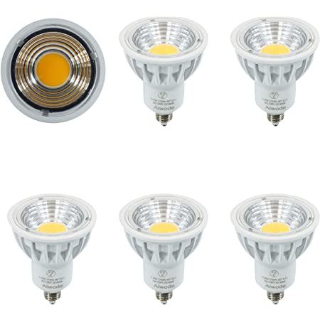 Aiwode 5.5W LED電球E11口金 調光器対応 電球色2700K LEDスポットライト、50-60W形相当ハロゲン電球 広角90度 圧倒的の演色性Ra95 明るさ550lm 交流100V キッチン、アウトドア、オフィス、レストラン、店舗、2年保証。(5個セット)