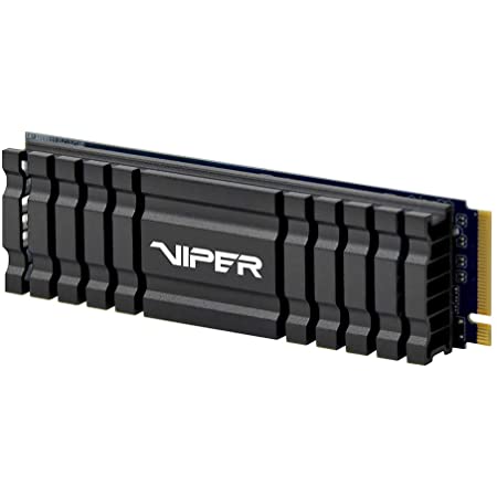 Patriot Viper Gaming VPR100 フルカラーRGB 2280 M.2 PCIe Gen 3×4 256GB SSD – 転送速度3,000MB/s – VPR100-256GM28H