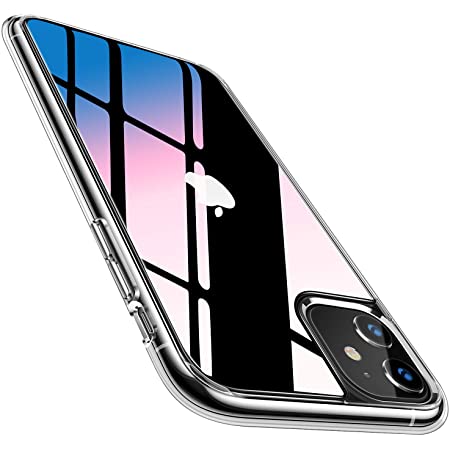 iPhone 11 ケース 6.1インチ 米軍MIL規格取得 耐衝撃 半透明 マット加工 黄ばみなし レンズ保護 ワイヤレス充電対応 (iPhone 11, ブラック)