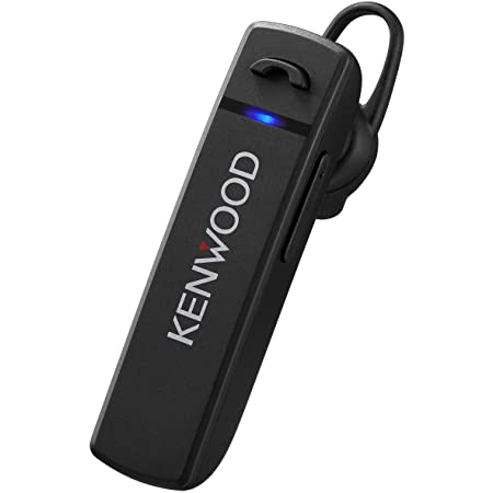 KENWOOD KH-M300-B 片耳ヘッドセット Bluetooth対応 連続通話時間 約23時間 左右両耳対応 テレワーク・テレビ会議向け ブラック