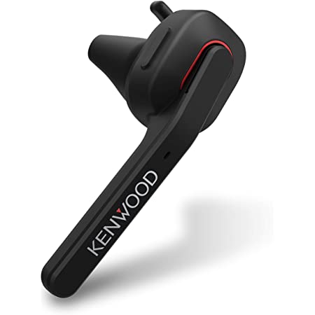 KENWOOD KH-M300-B 片耳ヘッドセット Bluetooth対応 連続通話時間 約23時間 左右両耳対応 テレワーク・テレビ会議向け ブラック