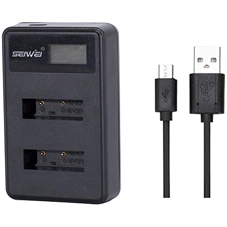 SHEAWA NP-BX1 充電器 USB充電 充電情報表示 ディスプレー付 バッテリーチャージャー Cyber-shot DSC-RX100、DSC-RX100 II、DSC-RX100M II、DSC-RX100 III、DSC-RX100 V、DSC-RX100 IV、HDR-CX405などに対応