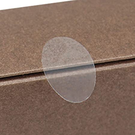 ZERONOWA 透明 封印シール 丸型 封かん 業務用 包装 ラッピング (25mm/2000枚)