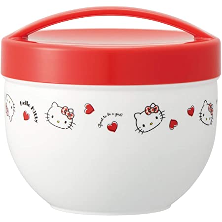 スケーター 弁当箱 丼型 ランチボックス ハローキティ Red Heart サンリオ 560ml PDN6