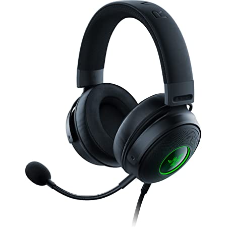 Razer Kraken Ultimate 7.1 ゲーミングヘッドセット USB THX 7.1 Chroma 冷却ジェルパッド ノイズキャンセリングマイク PC PS4 PS5 Switch 【日本正規代理店保証品】 RZ04-03180100-R3M1