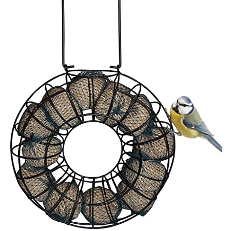 バードフィーダー 野鳥の餌台 餌箱ガーデン 大容量 エサの容量を簡単把握 耐久性 野鳥 用 給餌器 餌台 エサを設置可能 吊下げ 屋外可用