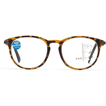 JIMMY ORANGE老眼鏡 累進多焦点 遠近両用 超軽量 使いやすい おしゃれ老眼鏡 ブルーライトカット オシャレ リーディンググラス ケース付き 遠近両用メガネ L3351001