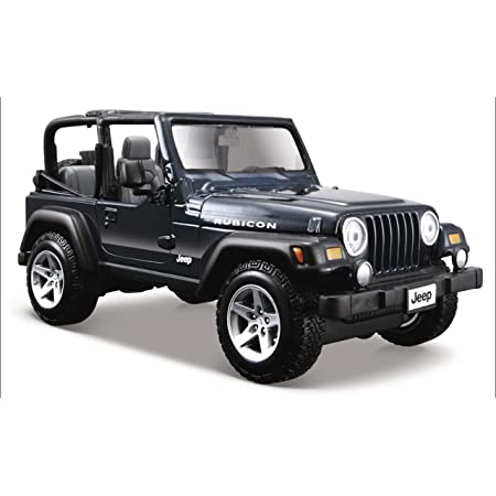 マイスト ジープ ラングラー ルビコン ミニカー 1/27 JEEP WRANGLER RUBICON (ブルーメタリック) [並行輸入品]