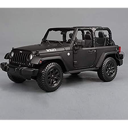 マイスト ジープ ラングラー ルビコン ミニカー 1/27 JEEP WRANGLER RUBICON (ブルーメタリック) [並行輸入品]