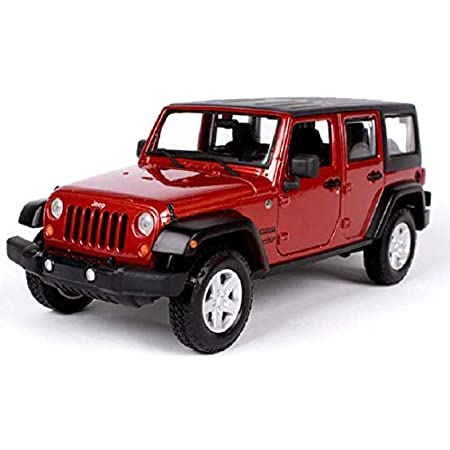 マイスト ジープ ラングラー ルビコン ミニカー 1/27 JEEP WRANGLER RUBICON (ブルーメタリック) [並行輸入品]