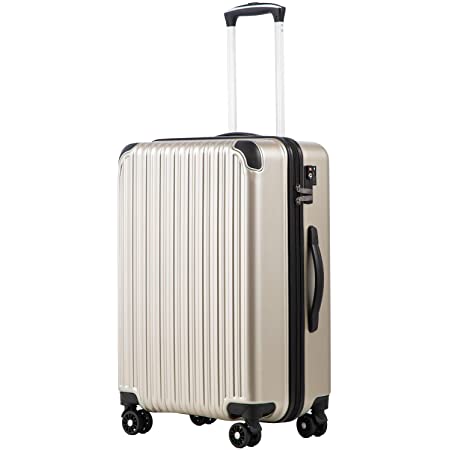 スーツケース 超軽量 2.4kg 中型 静音 3〜5泊 50L Mサイズ パールレッド SiiiN＋Light シーンプラスライト