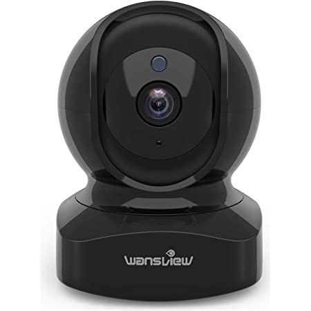 Wansview ネットワークカメラ 1080P 200万画素 ベイビーモニター WiFi IPカメラ ワイヤレス屋内防犯カメラ ペットカメラ ベビー老人ペット見守り 動体検知 双方向音声 暗視撮影 録画可能