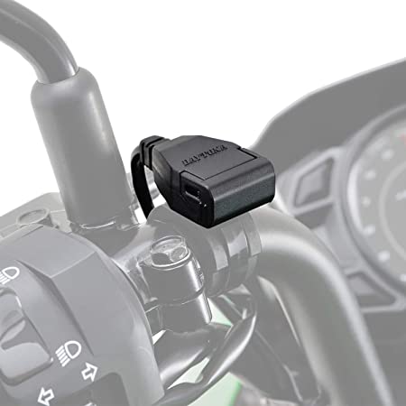 デイトナ バイク用 USB電源 5V/2.4A ブレーキスイッチ接続 メインキー連動 USB-A 1ポート 99502