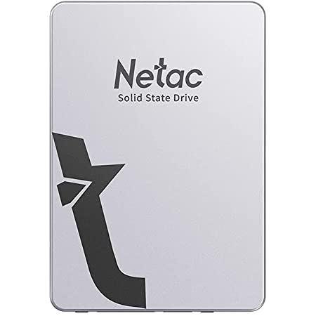 Netac SSD 128GB 内蔵 2.5インチ SATA3 6Gb/s 7㎜ 3D NAND FLASH PS4動作確認済み 金属筐体 アルミ合金 メーカー3年保証 -N530S