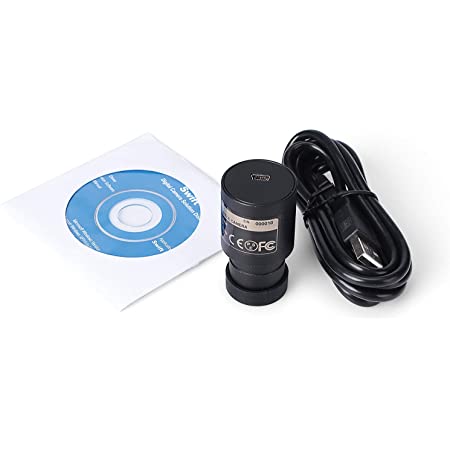 SWIFT USB顕微鏡カメラ 顕微鏡用デジタルカメラHD 5MP CCD CMOS CマウントWindows/Mac/Linux対応 USB2.0 500万画素 Swiftcam SC500-CK