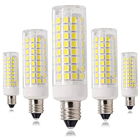 高輝度LED E11口金 125PCS * 2835SMD E11 LED 電球 9W相当の100Wハロゲンランプ 1180LM 可調光対応 AC110V-130V 昼白色6000K（2個入り)