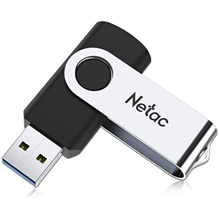 Netac USBメモリ 32GB USB3.0/2.0 回転式 フラッシュドライブ 小型 軽量 高速データ転送 PS4動作確認済 – U505
