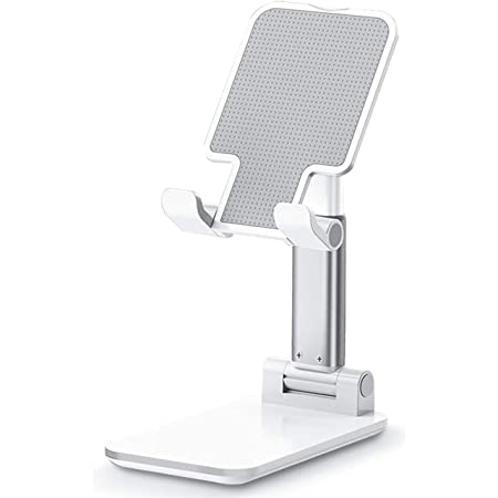 タブレット スタンド ipad スタンド スマホ スタンド iphone スタンド 卓上 角度調整可能 アルミ合金素材 Tablet Stand Designed for iPad Pro Air Mini iPhone XS MAX XR XS X 8 Plus Nintendo Switch Kindle & All Devices 4〜13インチ互換 (ブラック)