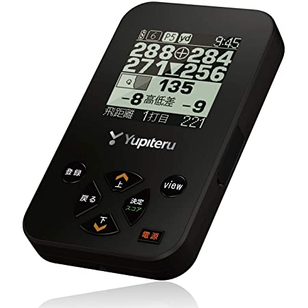 【GOLFBUDDY(ゴルフバディー)】 GB VOICE2 BLACK 音声型 GPS 距離測定器 (日本正規品)