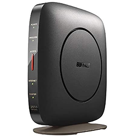 バッファロー WSR-2533DHP3-BK 無線LAN親機 11ac/n/a/g/b 1733+800Mbps ブラック