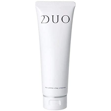 DUO ザ ホワイトクレイクレンズ 120g クリーム状洗顔フォーム【4種類のクレイ配合】シトラス系の香り モイストクリア処方 明るい肌に