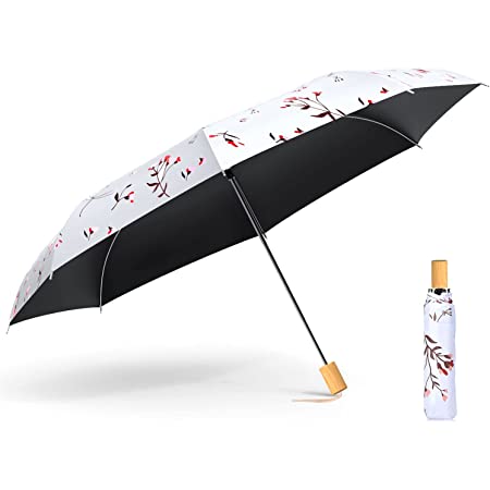 小川(Ogawa) 日傘 折りたたみ傘 レディース 遮熱 遮光 UV 99%以上 コンパクト 50cm 5本骨 ムーミン ムーミン/交信 手開き 晴雨兼用 はっ水 フラットポーチ型共袋付 58103