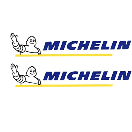 東洋マーク製作所 オフィシャル ステッカー MICHELIN ミシュラン ロゴだけ残る 転写タイプ 2枚分 R-1034