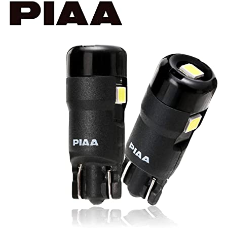 【Amazon.co.jp 限定】PIAA ポジション用 LEDバルブ 6600K 高光度 全方向高拡散LED 12V・1.2W・100lm T10 車検対応 2個入 X7362