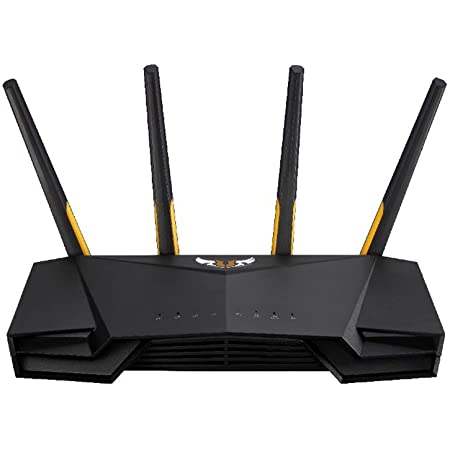 【Amazon.co.jp限定】 ASUS WiFi 無線 ルーター WiFi6 2402+574Mbps v6プラス対応デュアルバンド RT-AX3000 メッシュ機能付 3階建/4LDK PS5/Nintendo Switch/iPhone/android 対応