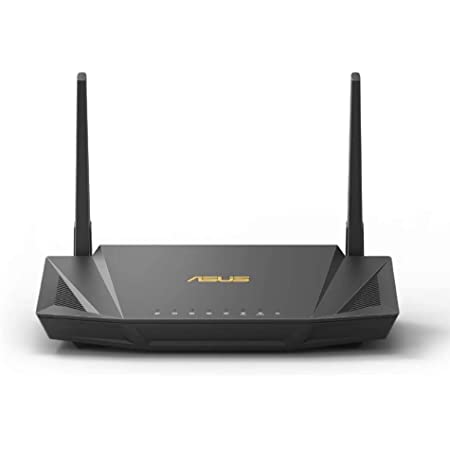 【Amazon.co.jp限定】 ASUS WiFi 無線 ルーター WiFi6 2402+574Mbps v6プラス対応デュアルバンド RT-AX3000 メッシュ機能付 3階建/4LDK PS5/Nintendo Switch/iPhone/android 対応