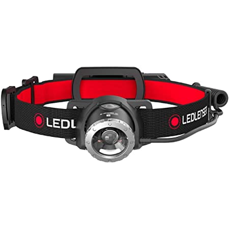 Ledlenser(レッドレンザー) MH5 ブラック/グレー LEDヘッドライト 登山 USB充電式 [日本正規品]