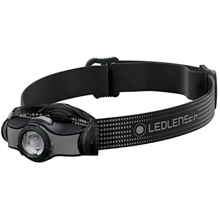 Ledlenser(レッドレンザー) MH5 ブラック/グレー LEDヘッドライト 登山 USB充電式 [日本正規品]