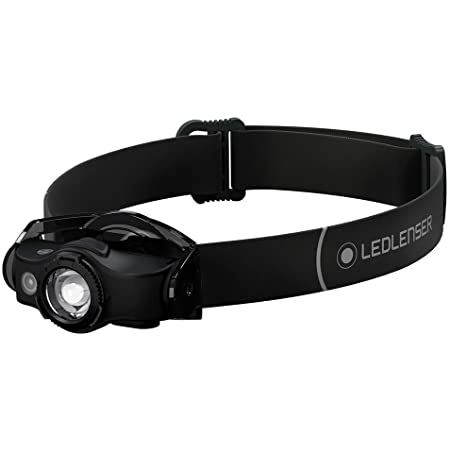 Ledlenser(レッドレンザー) MH5 ブラック/グレー LEDヘッドライト 登山 USB充電式 [日本正規品]