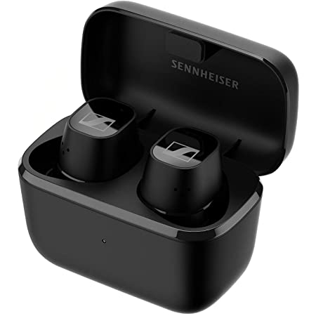 Sennheiser ゼンハイザー Bluetooth 完全ワイヤレスイヤフォン MOMENTUM True Wireless 2, M3IETW2 BLACK ノイズキャンセリング、LDSアンテナ、Bluetooth 5.1、ドイツ本社開発7mmドライバー、aptX、IPX 4 防滴、7+21時間再生【国内正規品】