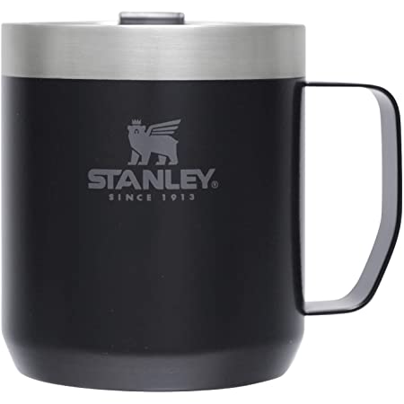 STANLEY(スタンレー) パッケージリニューアル 真空マグ 0.23L マットブラック 保冷 保温 マグ おうちカフェ アウトドア 保証 (日本正規品)