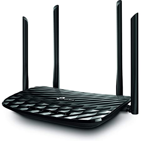 WAVLINK WiFi 無線LAN ルーター 11AC 対応 4本アンテナ外付け AC1200デュアルバンド 2.4GHz 300Mbps+5GHz 867Mbps MU-MIMO技術 ギガビットデュアルバンドWi-Fiルーター パスワード不要·タッチで接続超簡単