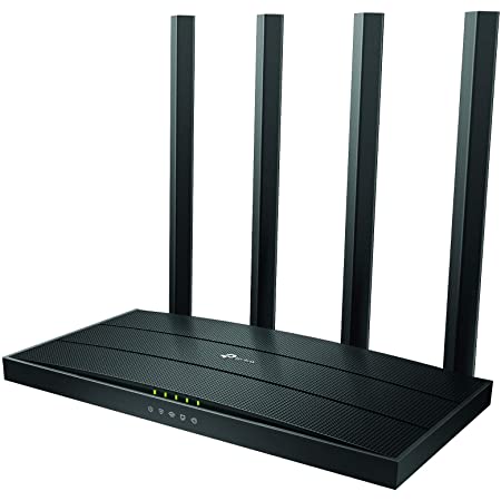 WAVLINK WiFi 無線LAN ルーター 11AC 対応 4本アンテナ外付け AC1200デュアルバンド 2.4GHz 300Mbps+5GHz 867Mbps MU-MIMO技術 ギガビットデュアルバンドWi-Fiルーター パスワード不要·タッチで接続超簡単