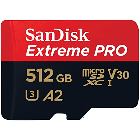 microSDXC 512GB サンディスク Extreme UHS-1 U3 V30 4K Ultra HD A2対応 JNHオリジナルSDアダプ付 [並行輸入品]