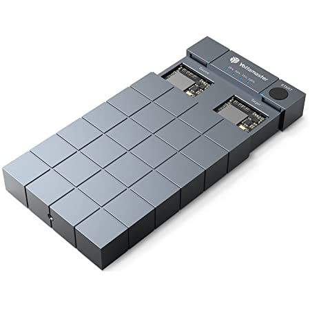 USB 3.1 Gen2 10Gbps – M.2 複製機 NVME クローン デュアルベイ 外付けハードドライブエンクローン M.2 SSD M Key 2230 2242 2260 2280 最大8TB オフラインクローン M.2機能付き