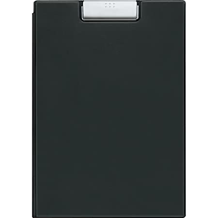 Aibecy A4バインダー 垂直 クリップボード 用箋挟 クリップファイル 多機能フォルダー オフィス用品 黒