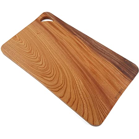 BOUMBIケヤキ両面木のまな板 (44x25x2.8cm 大)