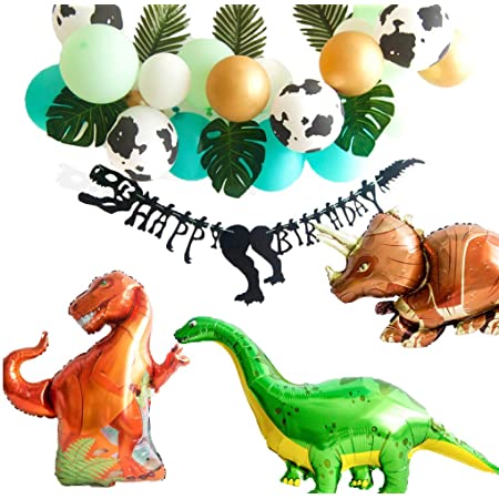 恐竜誕生日パーティー装飾品恐竜誕生日パーティー用品恐竜風船子供誕生日パーティー装飾品