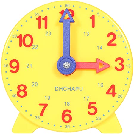LOKIPA 木製時計 パズル ブロック マッチングゲーム モンテッソーリジグソーパズル ギフト用 形合わせ 時計遊び 子供 おもちゃ