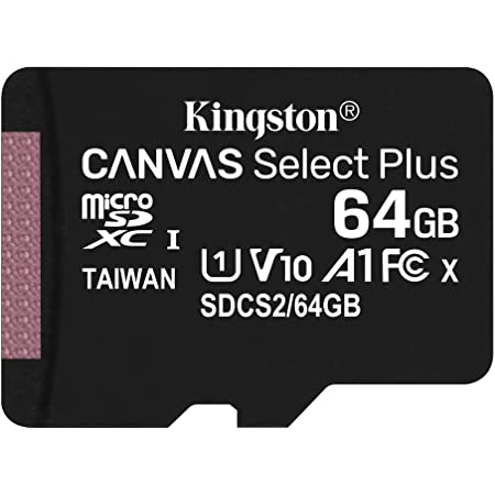 【Amazon.co.jp 限定】 SEKC microSDXCカード 64GB UHS-I V10 A1 Class10対応 最大読出速度90MB/s 2 SDアダプタ付 SV10A164