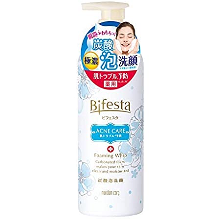 【Amazon.co.jp限定】 Bifesta(ビフェスタ) 【医薬部外品】 炭酸 泡洗顔 コントロールケア 泡 洗顔フォーム 洗顔料 セット 180g×2本