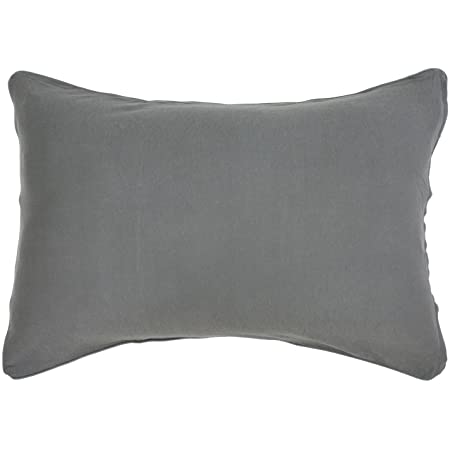 CAMEL PALMS 日本製 綿100％ 枕カバー 適度な厚さの生地 35×50cm ピローケース デニム調 水玉 ネイビー
