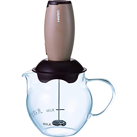 ミルク泡立て器、 ハンドヘルド 小型 電動泡だて器 ミキサー 牛乳 卵 コーヒー ミルク ミニコーヒー攪拌機 USB充電式 3段階スピード調節 2つの攪拌ヘッド付き (黒)