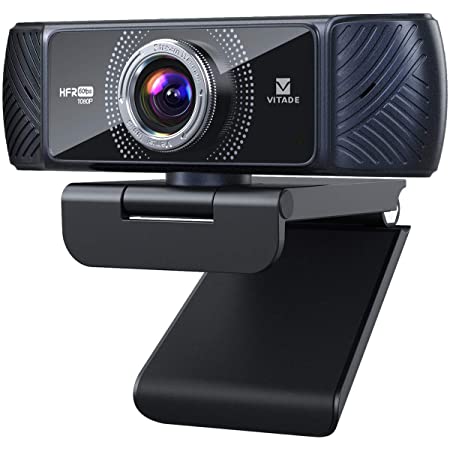 Webカメラ ウェブカメラ マイク内蔵 200万画素 フルHD 1080P 100°広角 ウェブ会議 テレワーク PCカメラ Skype ZOOM会議 背景置き換え 自宅オフィス オンライン授業 在宅勤務