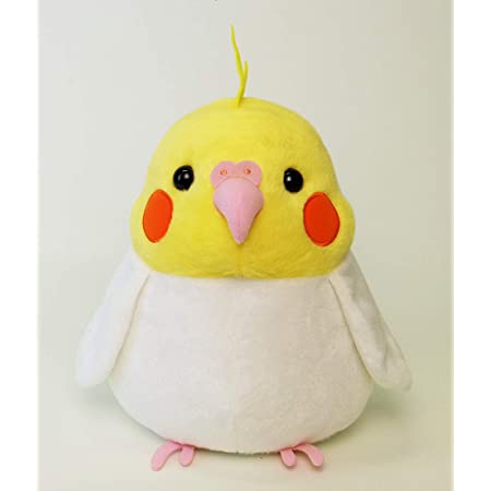 【なごみシリーズ】ことりの実　ぬいぐるみ　文鳥（白文鳥）